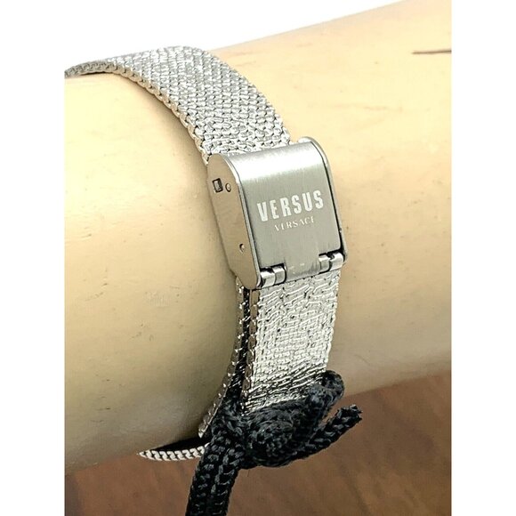 Versus by Versace Women's Watch VSPZJ0421 Silver Dial Mesh Steel Band 28mm - Picture 10 of 14